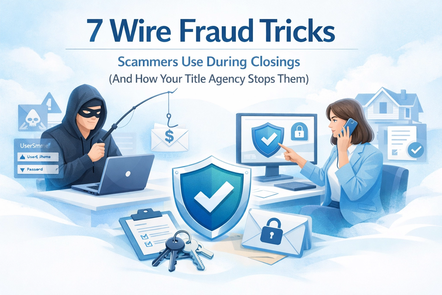 [HERO] 7 Wire Fraud Tricks Scammers Use During Closings (And How Your Title Agency Stops Them)