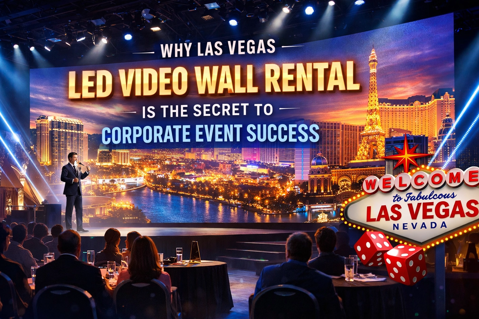 Why Las Vegas LED Video Wall Rental is the Secret to Corporate Event Success