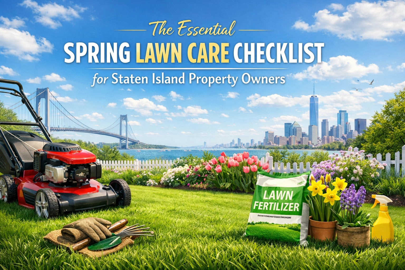 [HERO] The Essential Spring Lawn Care Checklist for Staten Island Property Owners