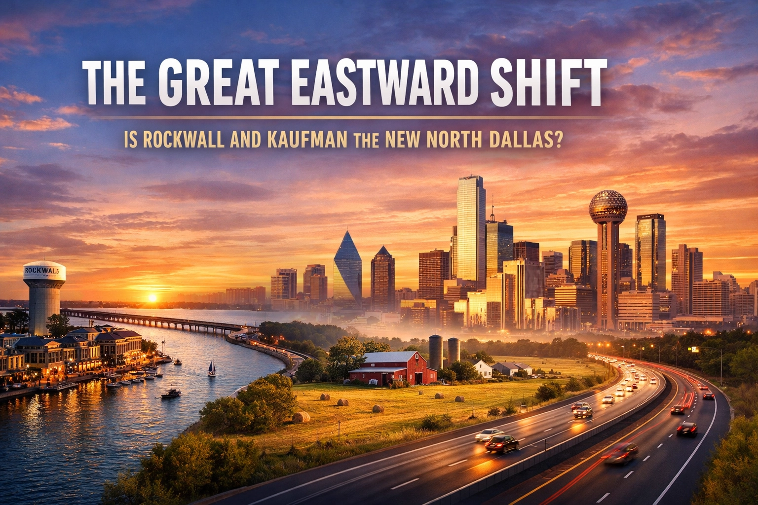 [HERO] The Great Eastward Shift: Is Rockwall and Kaufman the New North Dallas?