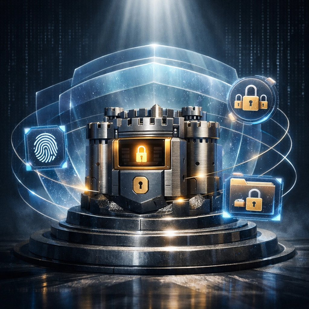 Secure hardware wallet with multi-signature protection for self-custody merchant accounts