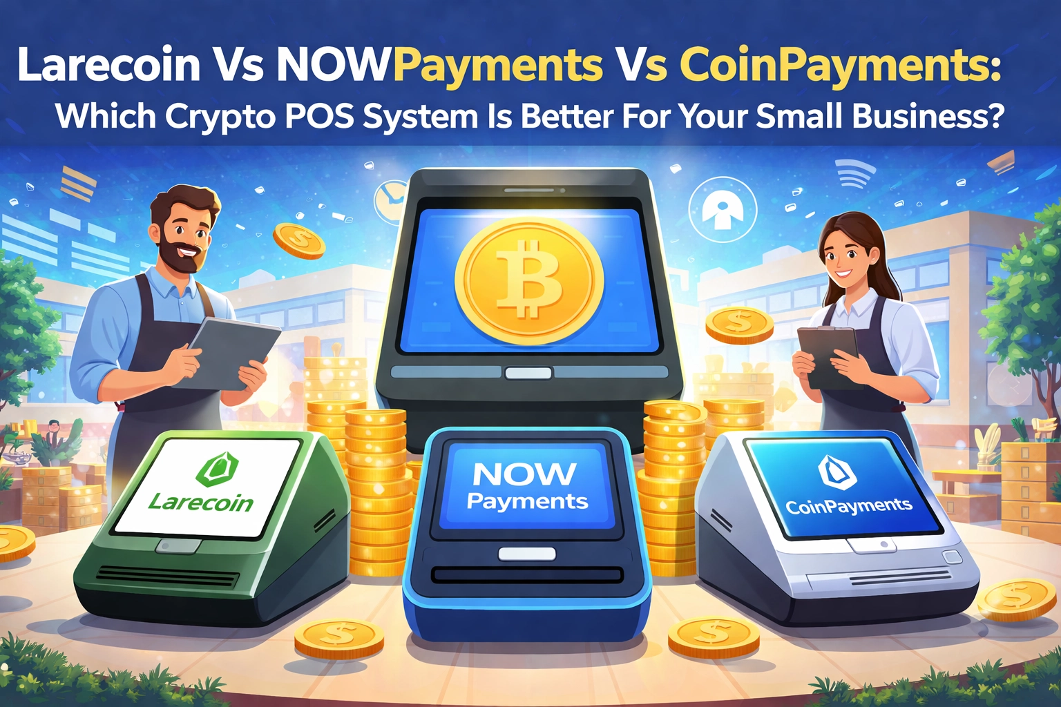 HERO Larecoin Vs NOWPayments Vs CoinPayments: Which Crypto POS System Is Better For Your Small Business?