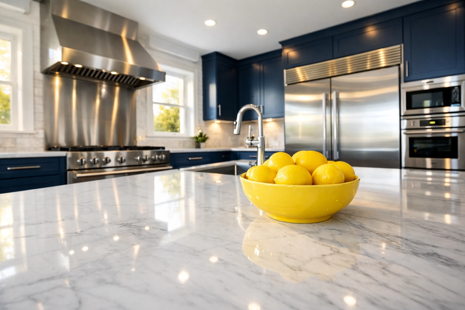 Professional kitchen deep cleaning Milford featuring sparkling appliances and degreased surfaces.