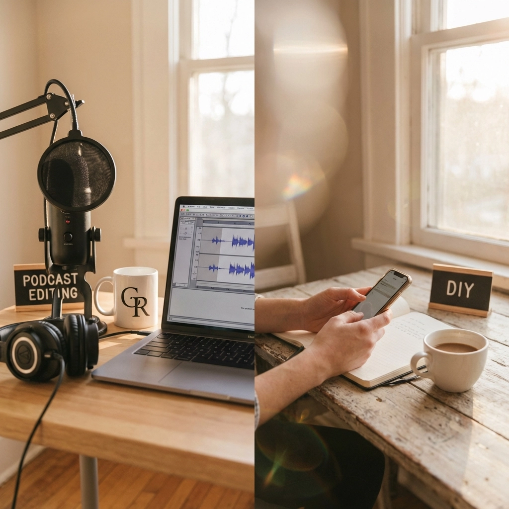 Podcast Editing vs DIY: Which Is Better for Your Grand Rapids Business?