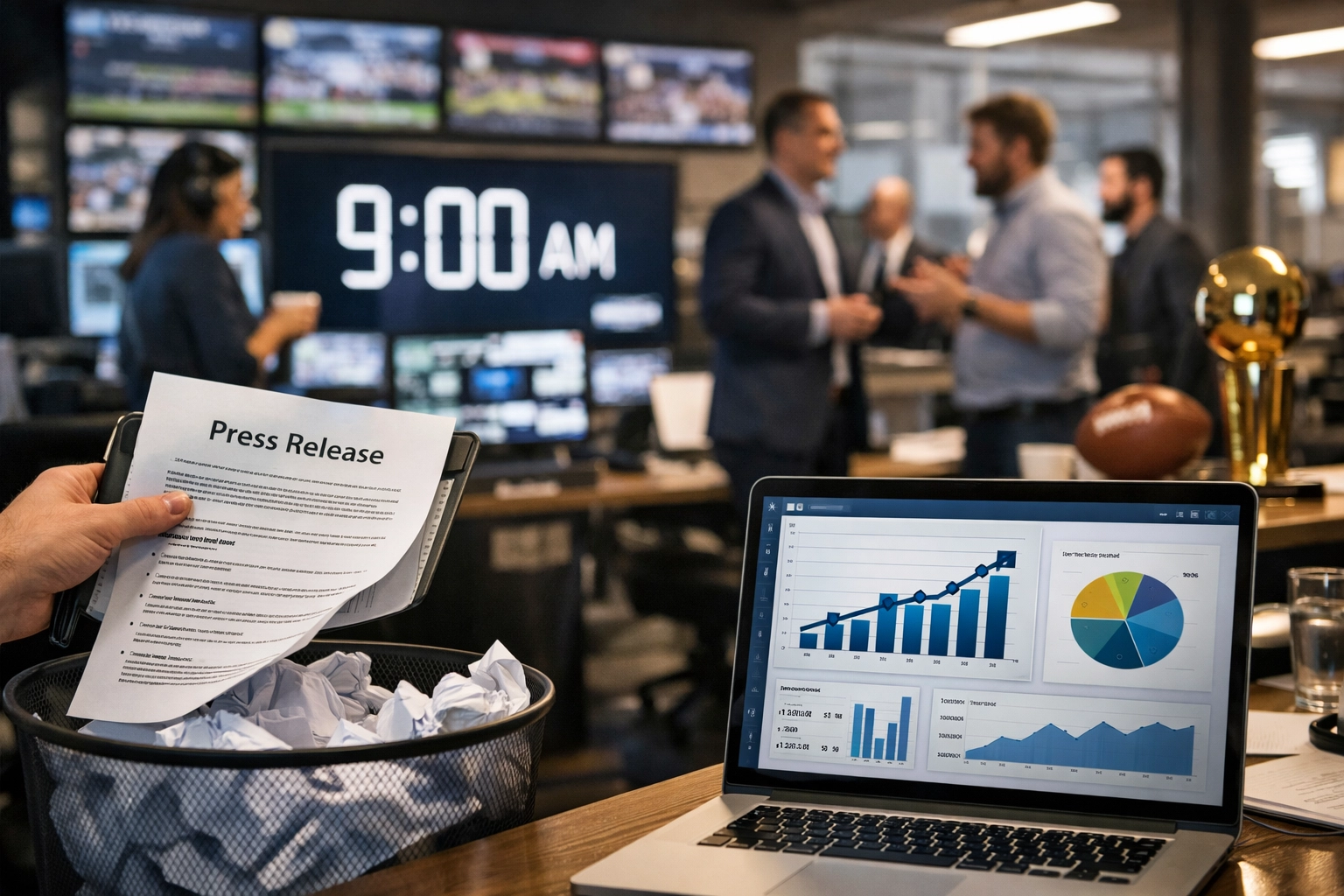 Are Daily Press Releases Dead? How Dakdan's 9AM Autopilot Generates $6.7B in Sports Marketing Agency Momentum