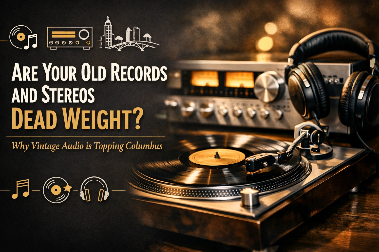 [HERO] Are Your Old Records and Stereos Dead Weight? Why Vintage Audio is Topping Columbus