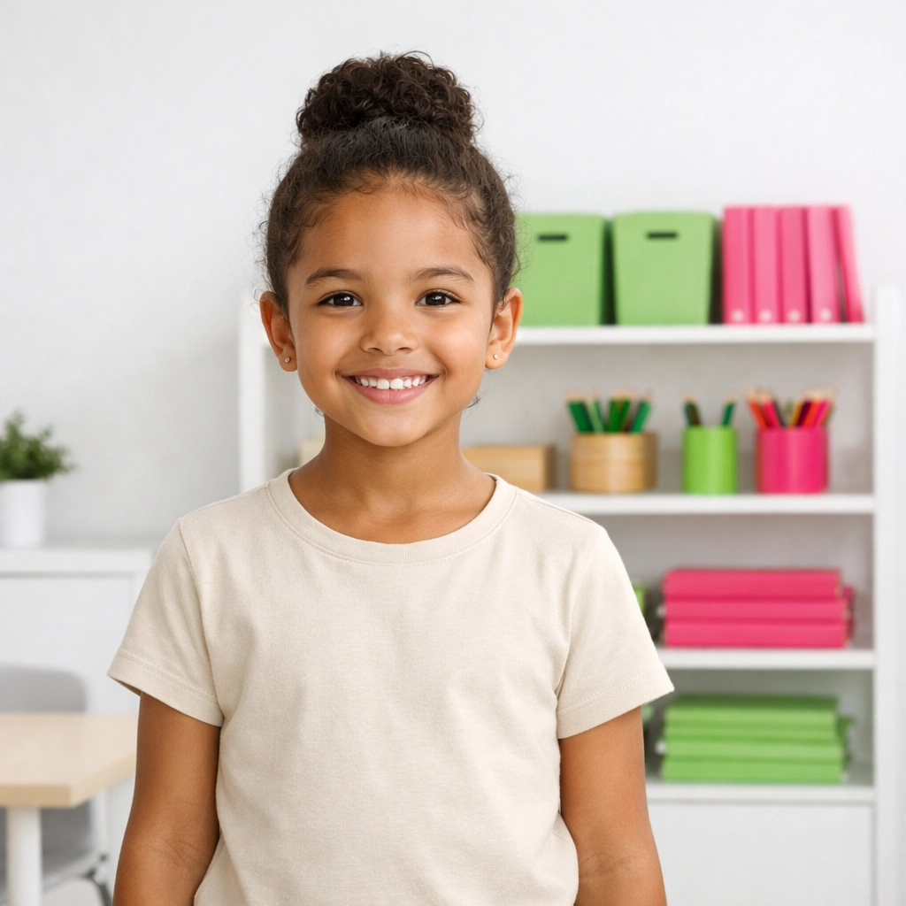 Een zelfverzekerd kind met leerplezier na remedial teaching bij Bij Juf Jessica.