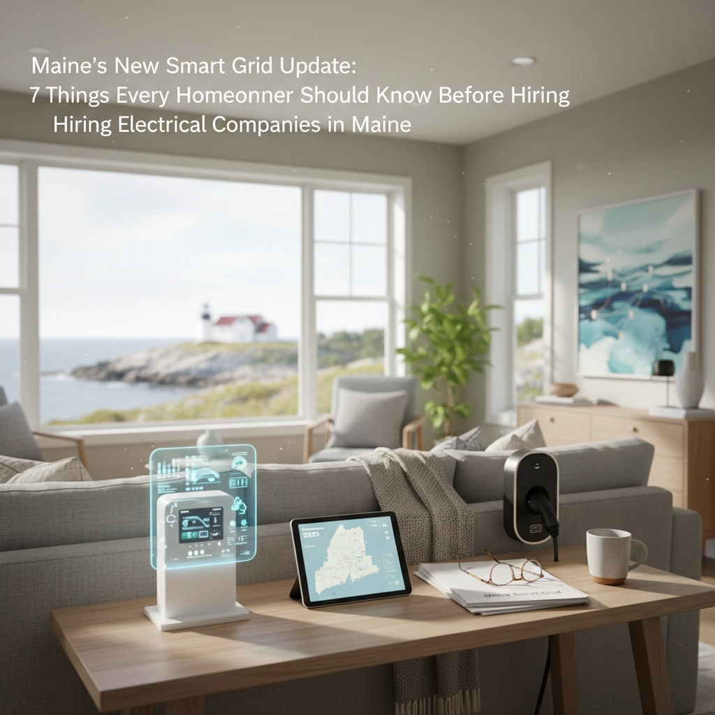 Maine's New Smart Grid Update: 7 Things Every Homeowner Should Know Before Hiring Electrical Companies in Maine