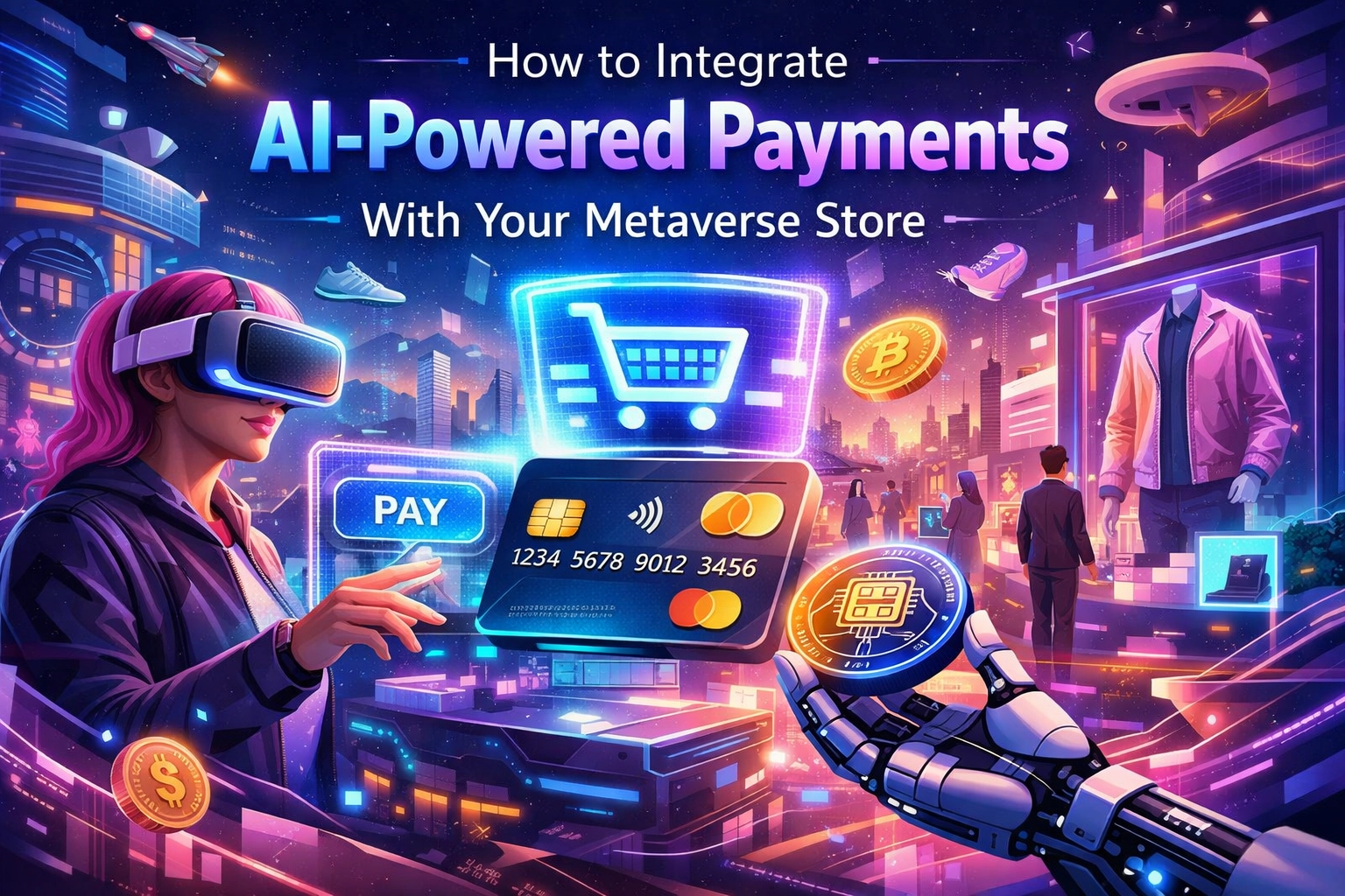 [HERO] How to Integrate AI-Powered Payments With Your Metaverse Store