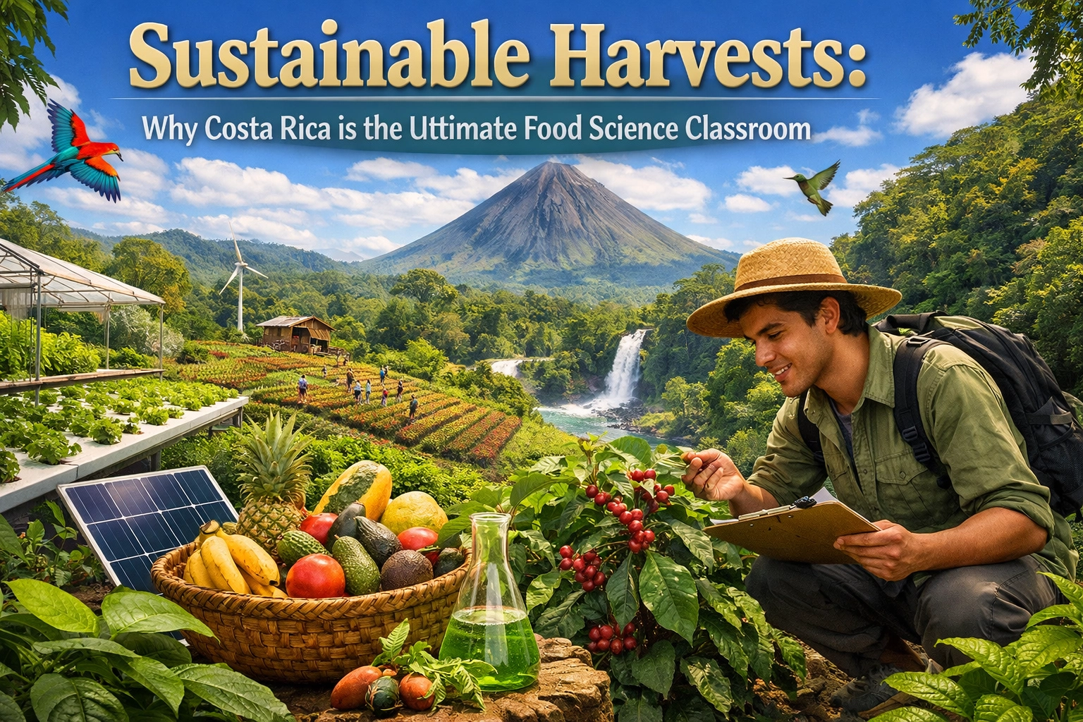 [HERO] Sustainable Harvests: Why Costa Rica is the Ultimate Food Science Classroom