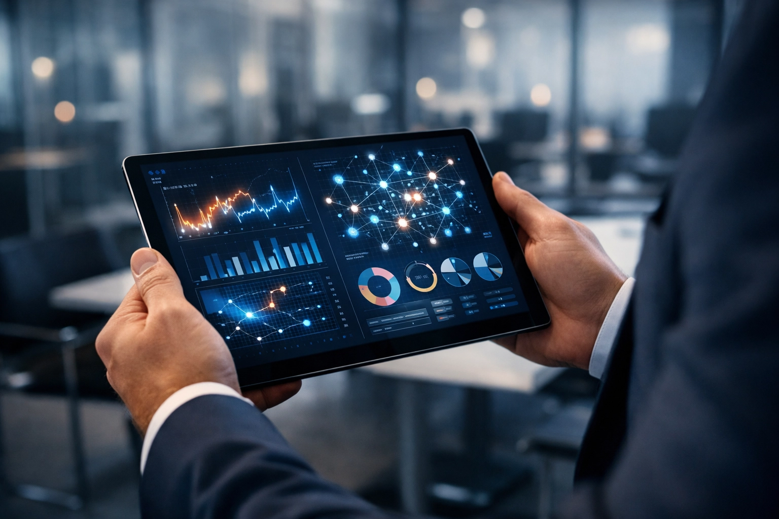 Business owner reviewing digital HR compliance records to prepare for a Fair Work Agency audit.