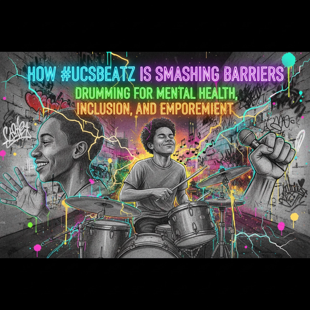 How #UCSbeatz is Smashing Barriers: Drumming for Mental Health, Inclusion, and Empowerment
