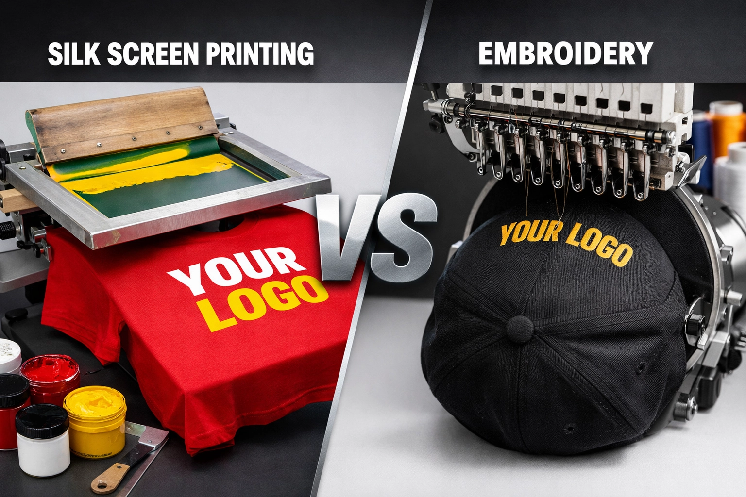 [HERO] Silk Screen Printing Vs Embroidery Services: Which Is Better For Your Custom Apparel?