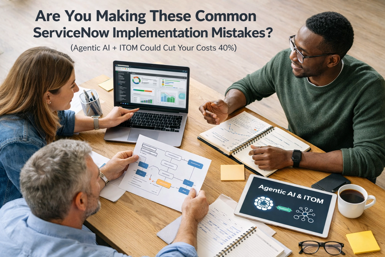 [HERO] Are You Making These Common ServiceNow Implementation Mistakes? (Agentic AI + ITOM Could Cut Your Costs 40%)