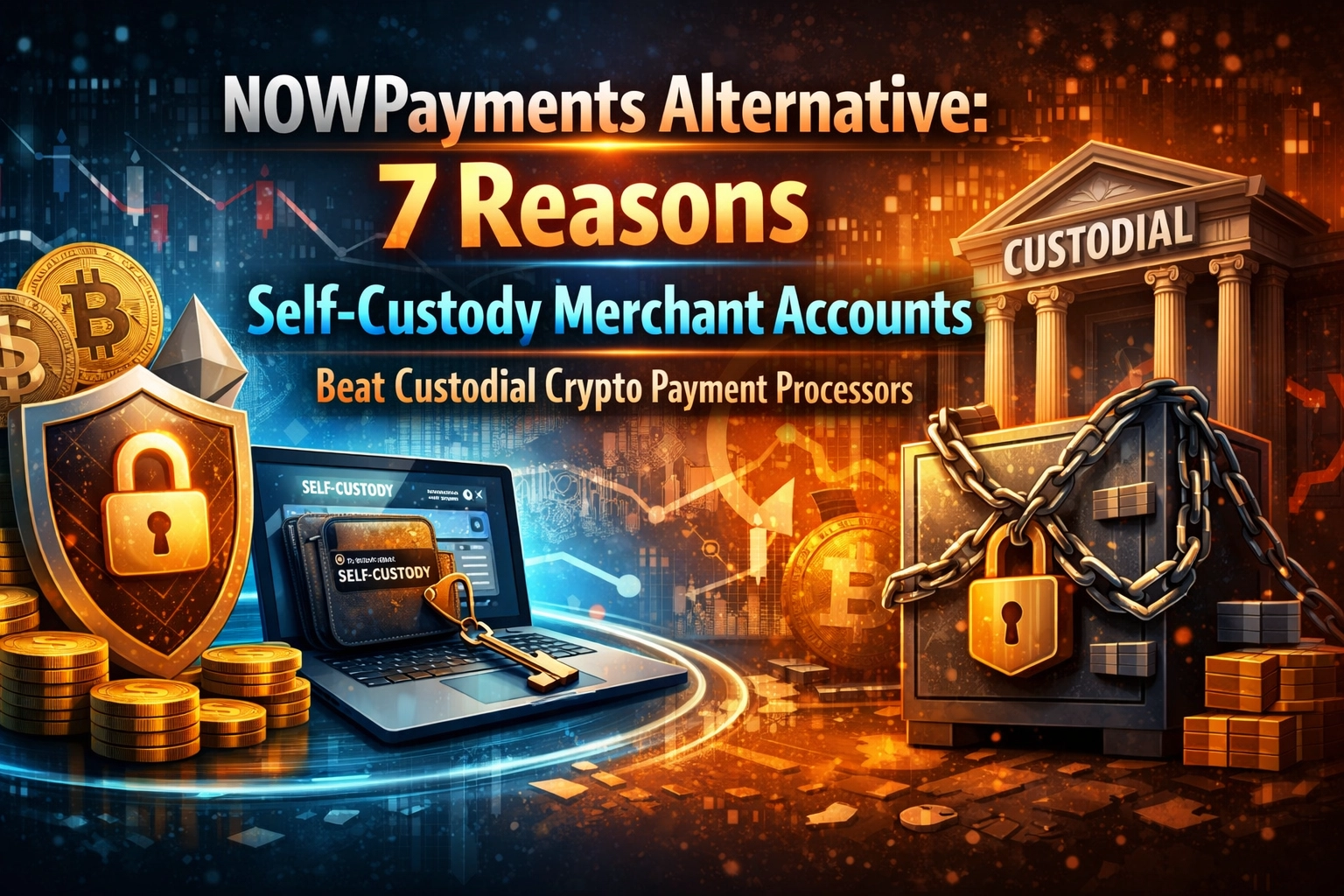 [HERO] NOWPayments Alternative: 7 Reasons Self-Custody Merchant Accounts Beat Custodial Crypto Payment Processors