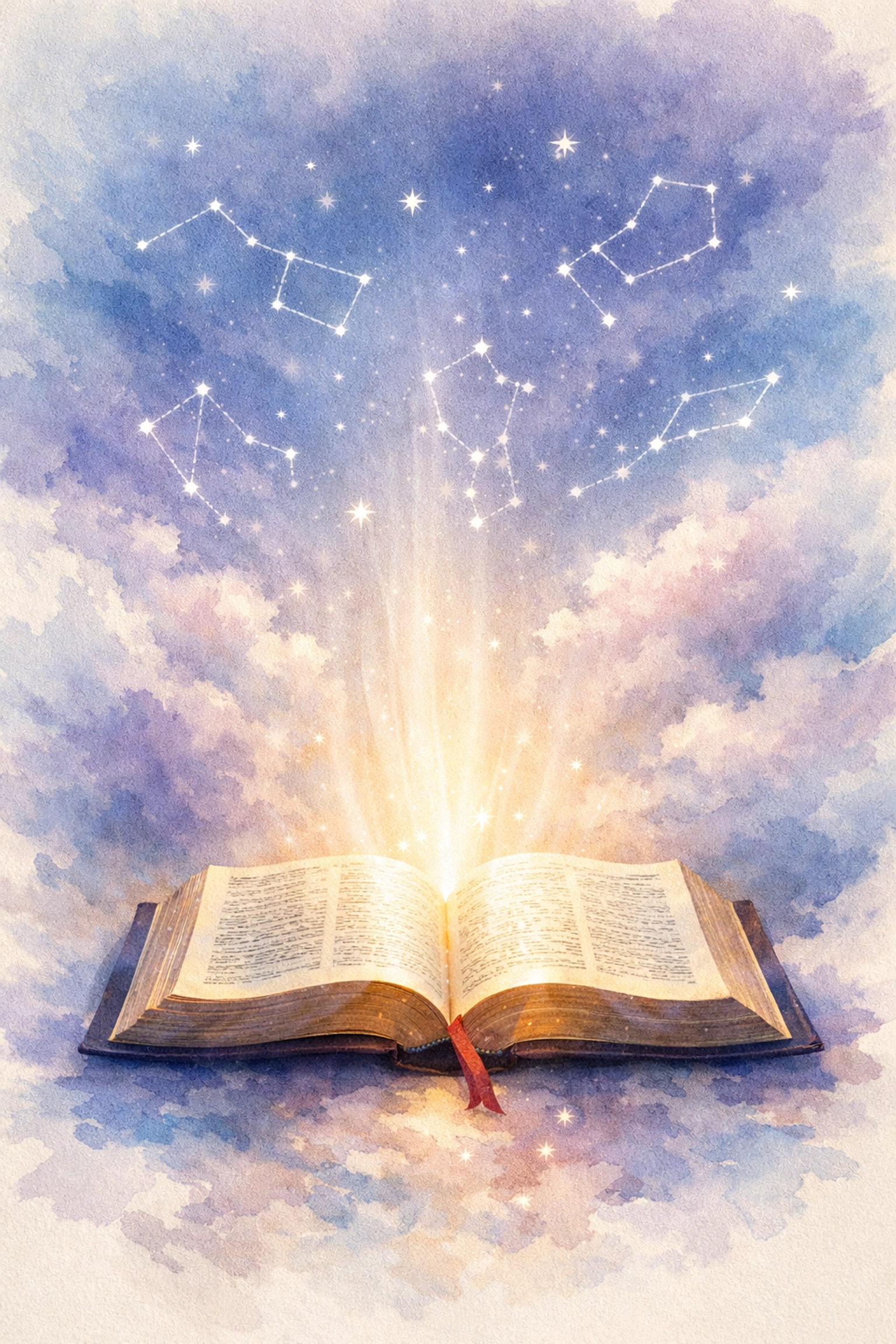 Open Bible with light representing biblical perspective on current events