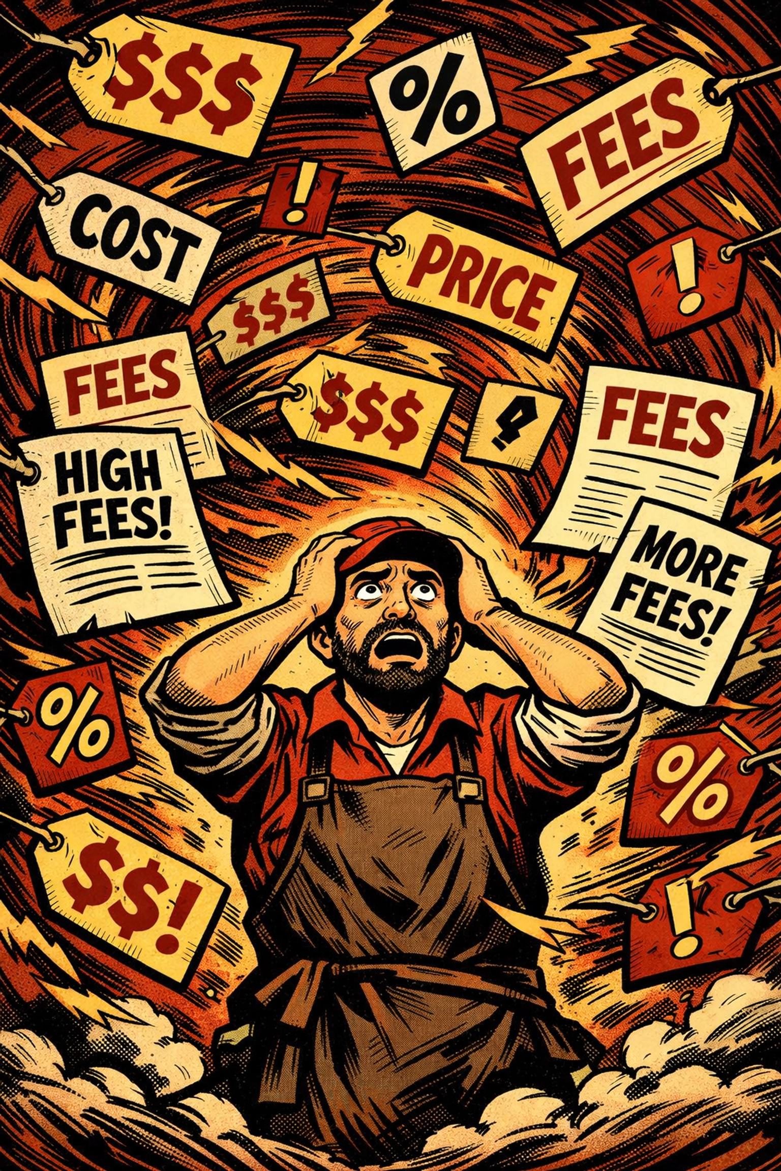 Merchant overwhelmed by high risk merchant account fees and processing costs