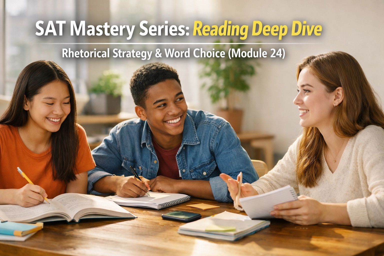 [HERO] SAT Mastery Series: Reading Deep Dive – Rhetorical Strategy & Word Choice (Module 24)