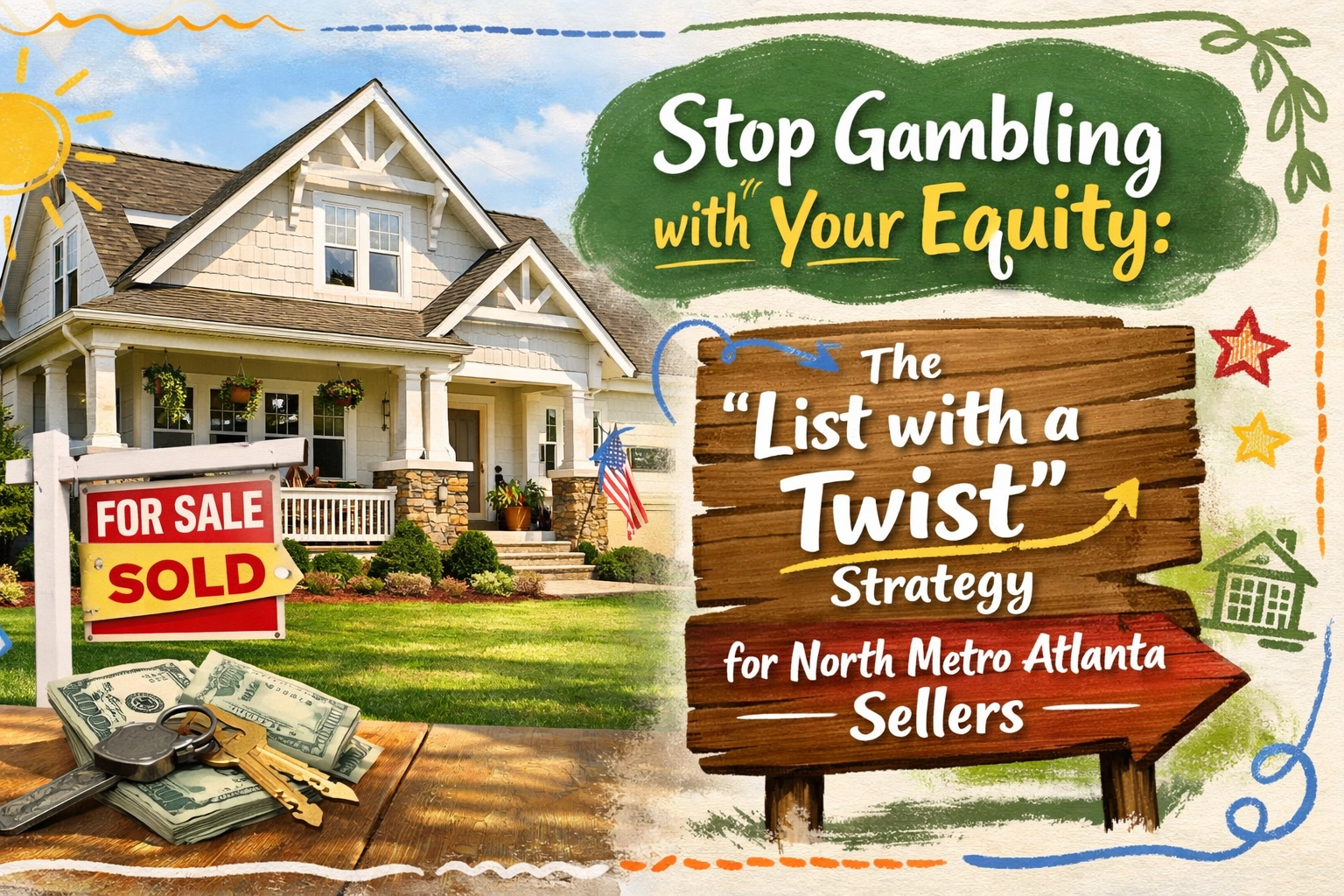 [HERO] Stop Gambling with Your Equity: The 'List with a Twist' Strategy for North Metro Atlanta Sellers