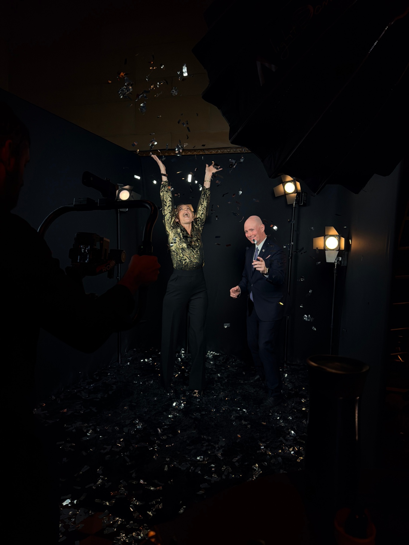 Cinematic Confetti Booth Activation