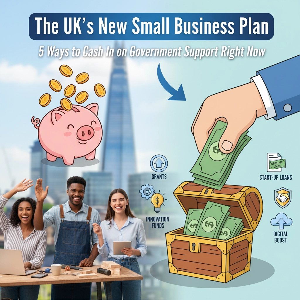 The UK's New Small Business Plan: 5 Ways to Cash In on Government Support Right Now