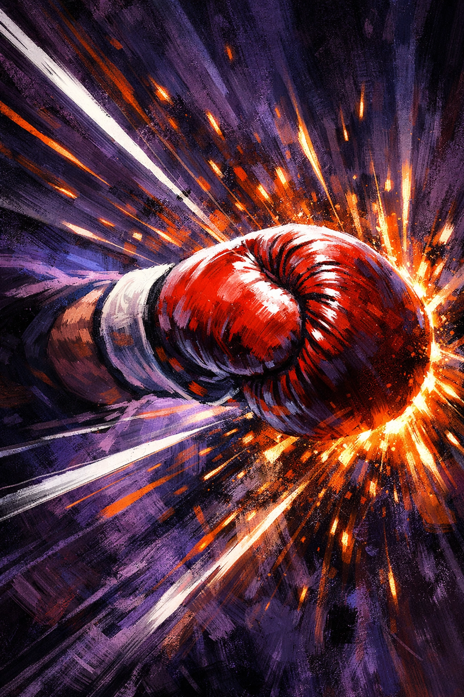 Close-up of a precision boxing jab highlighting Ben Whittaker's technical skill and Surgeon nickname.