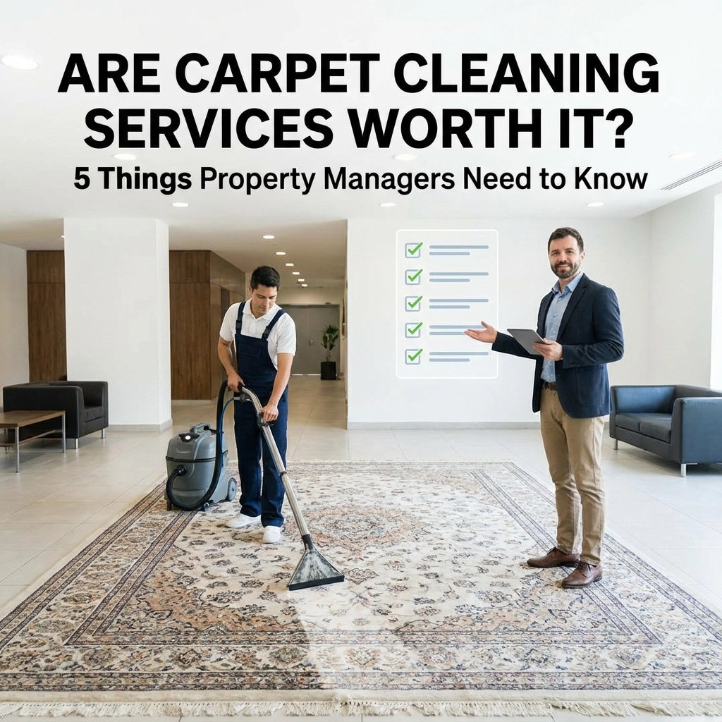 Are Carpet Cleaning Services Worth It? 5 Things Property Managers Need to Know