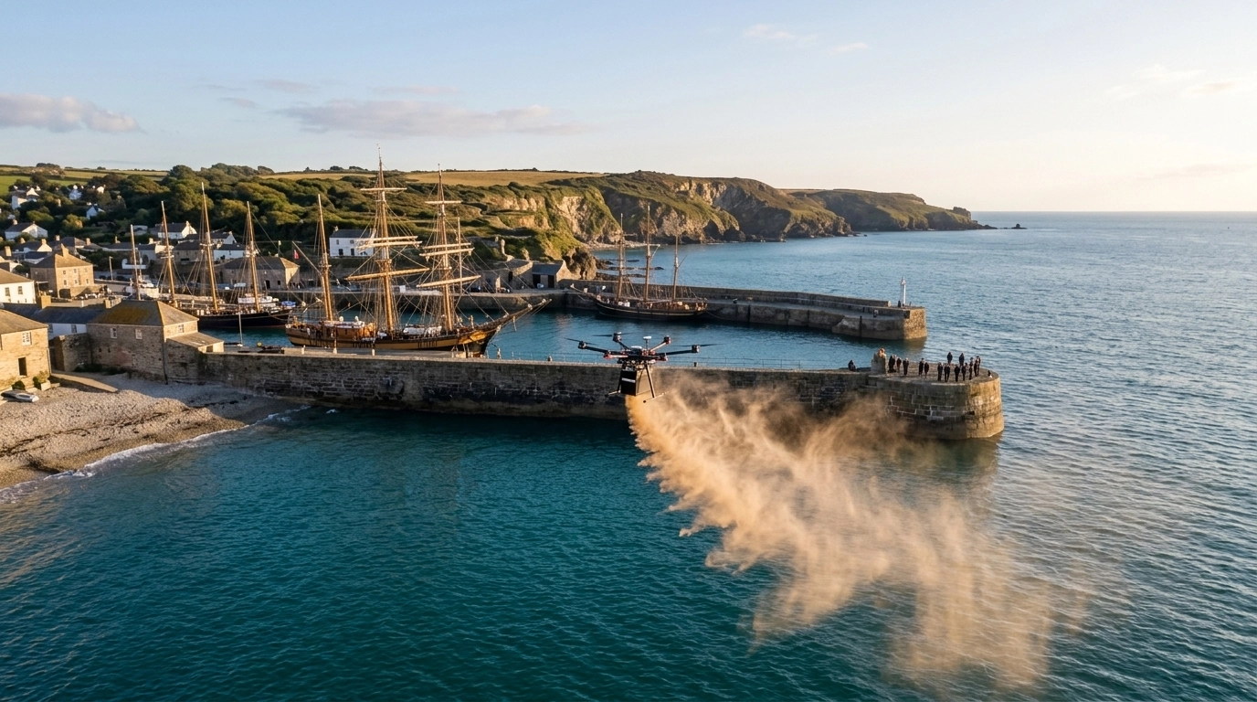 Charlestown Memorial Drone scattering