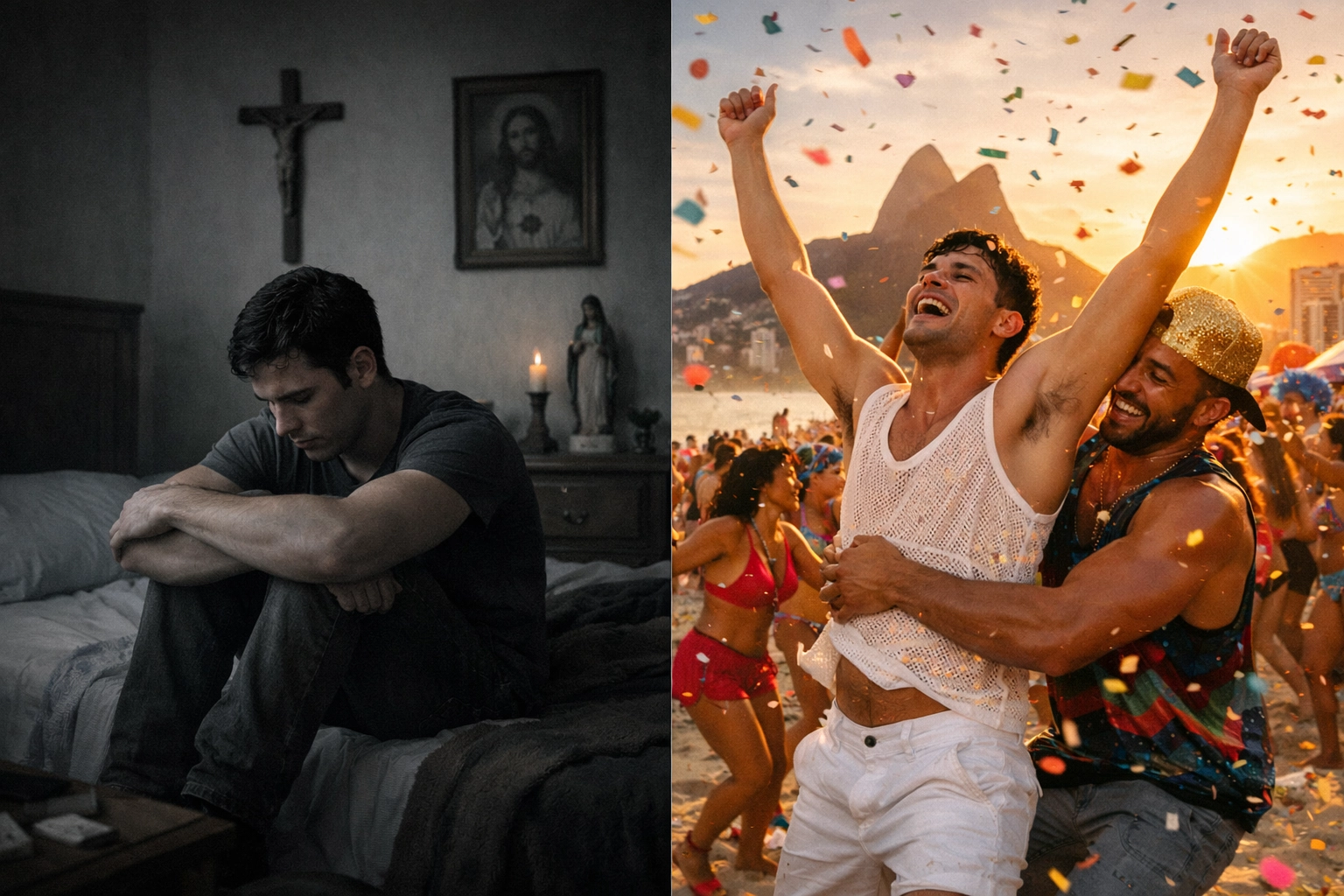 Man's journey from Catholic repression to Carnival liberation and queer authenticity in Rio