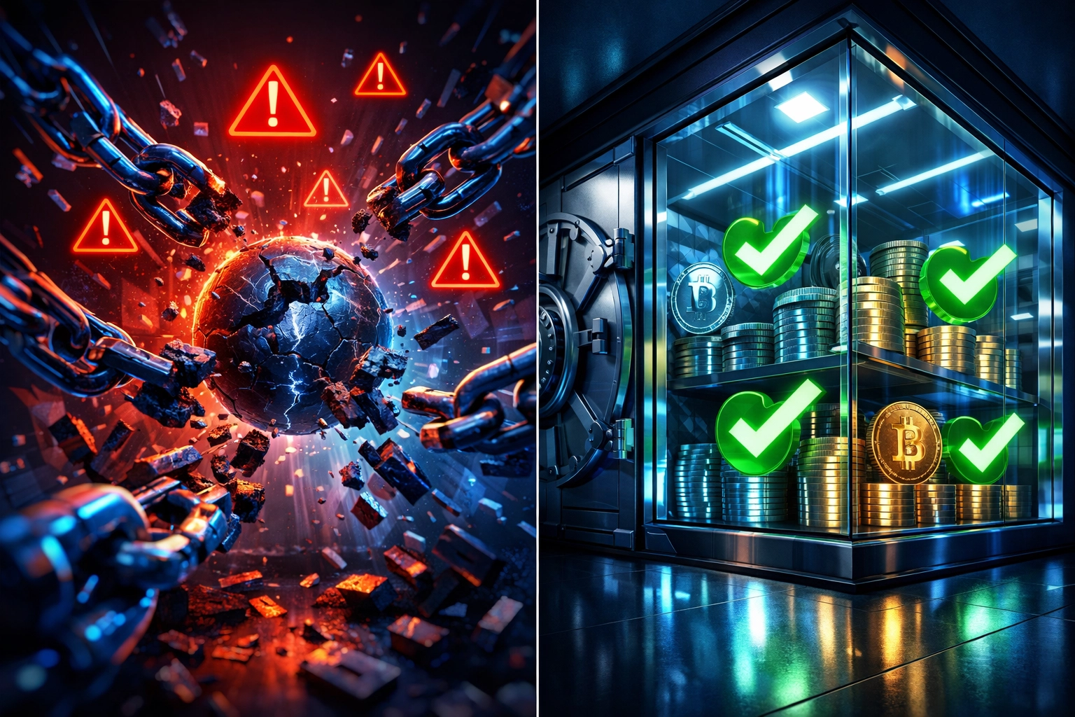 Blockchain compliance comparison: failed receivables tokens vs secure Web3 payment architecture