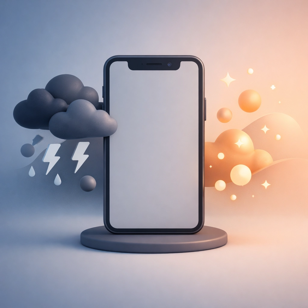 Social media's dual impact on teen mental health showing both risks and benefits