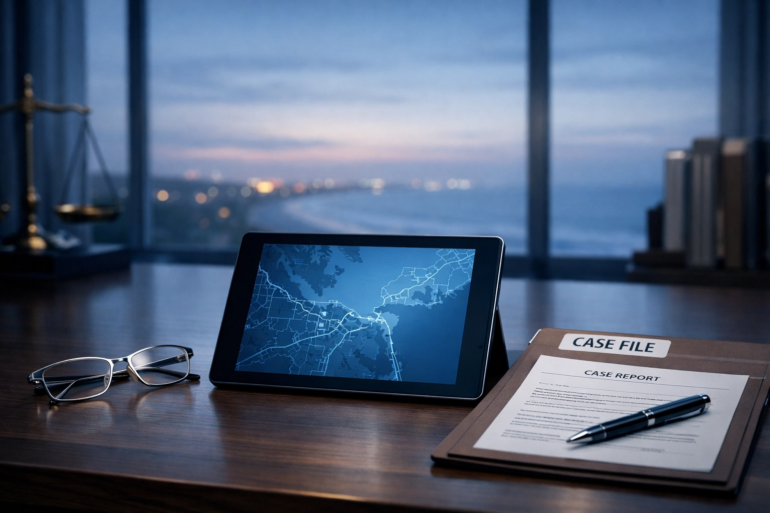 Professional legal workspace in Virginia Beach representing strategic DUI defense planning at Coastal Virginia Law.