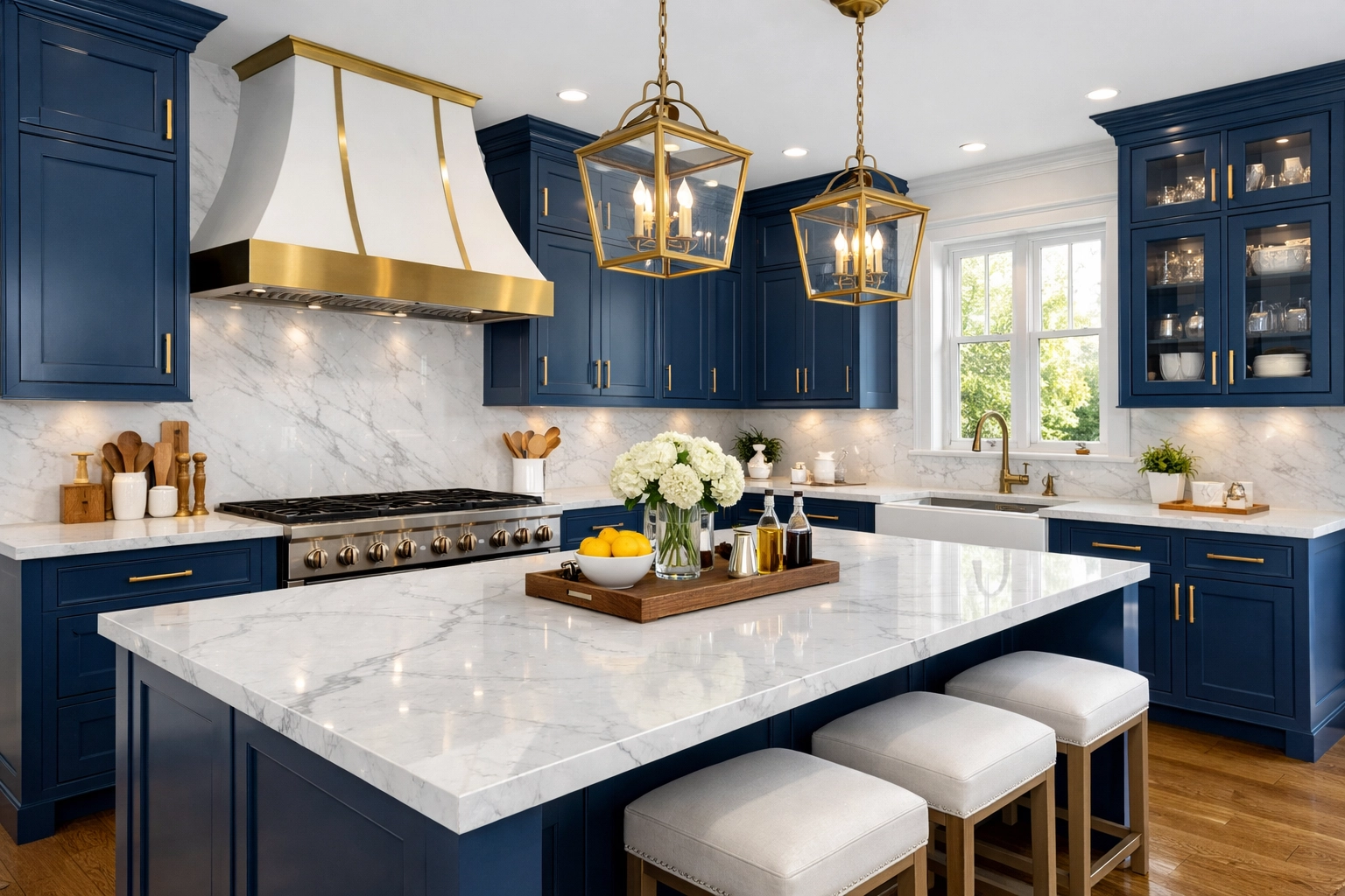 Immaculate West Cambridge kitchen following a deep move-out cleaning Cambridge service for a spotless home.