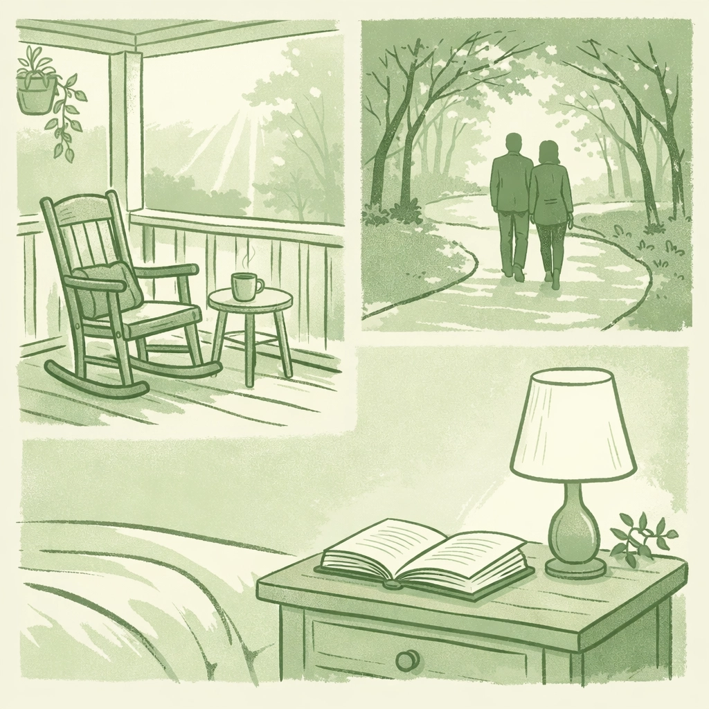 Sacred spaces for LGBTQ+ spirituality - personal prayer sanctuaries in gay romance story