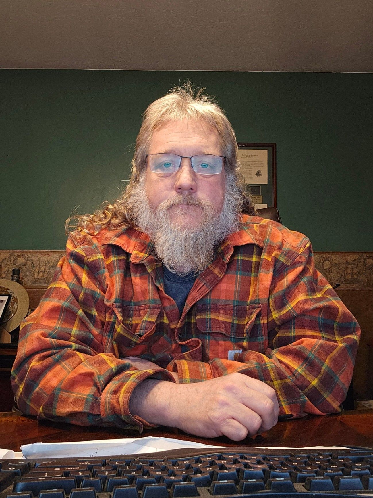 Tom at the Jett Insurance Agency, Inc. office