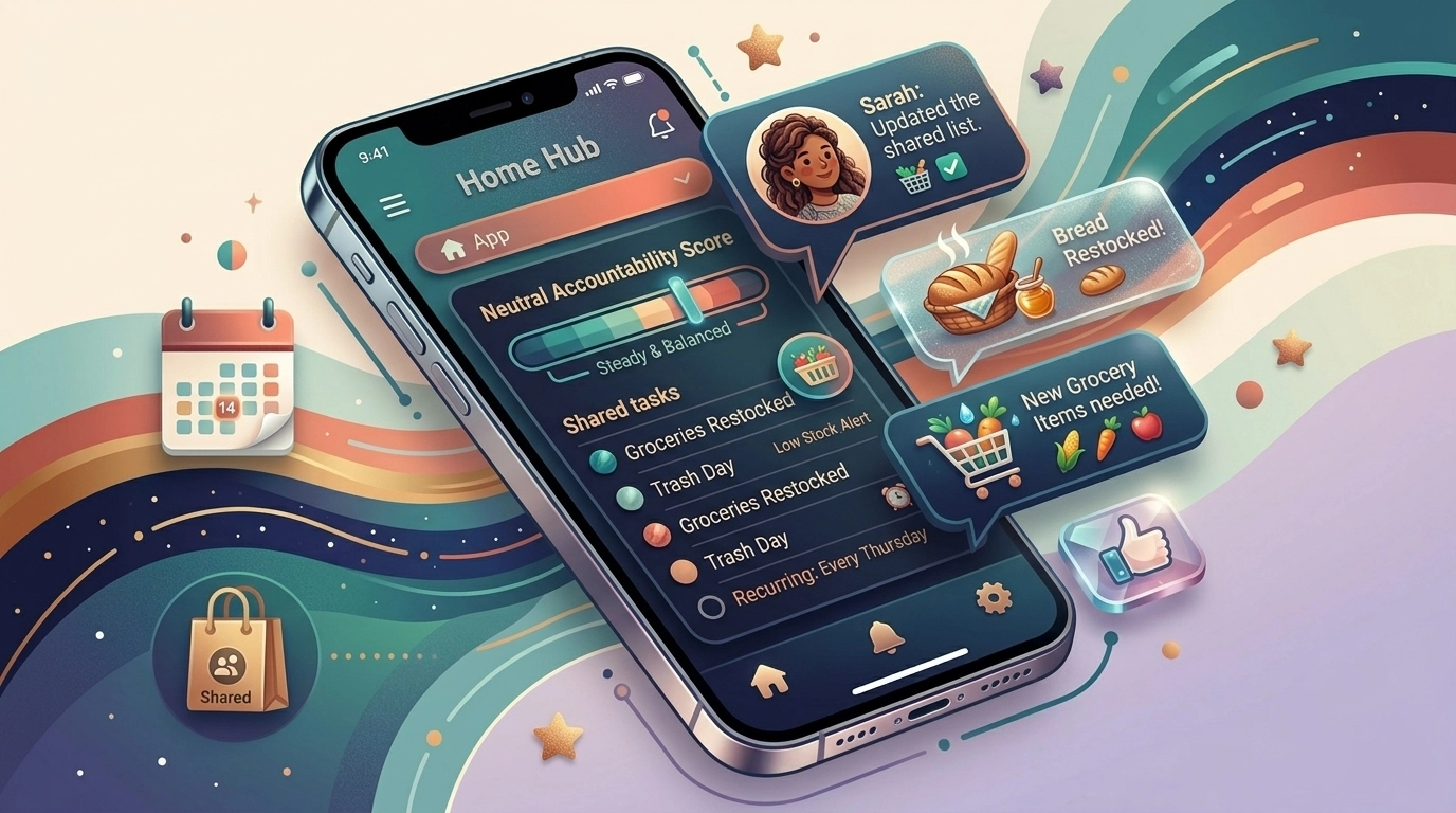 Neutral notifications for steady accountability