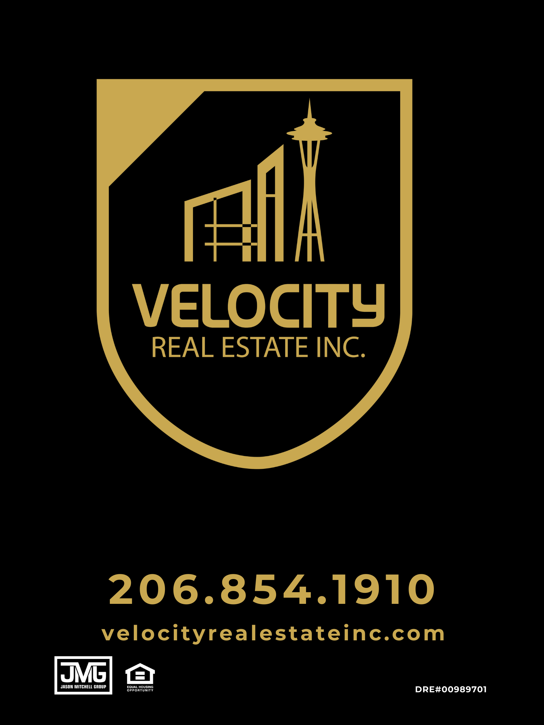 Velocity Real Estate Inc. shield logo
