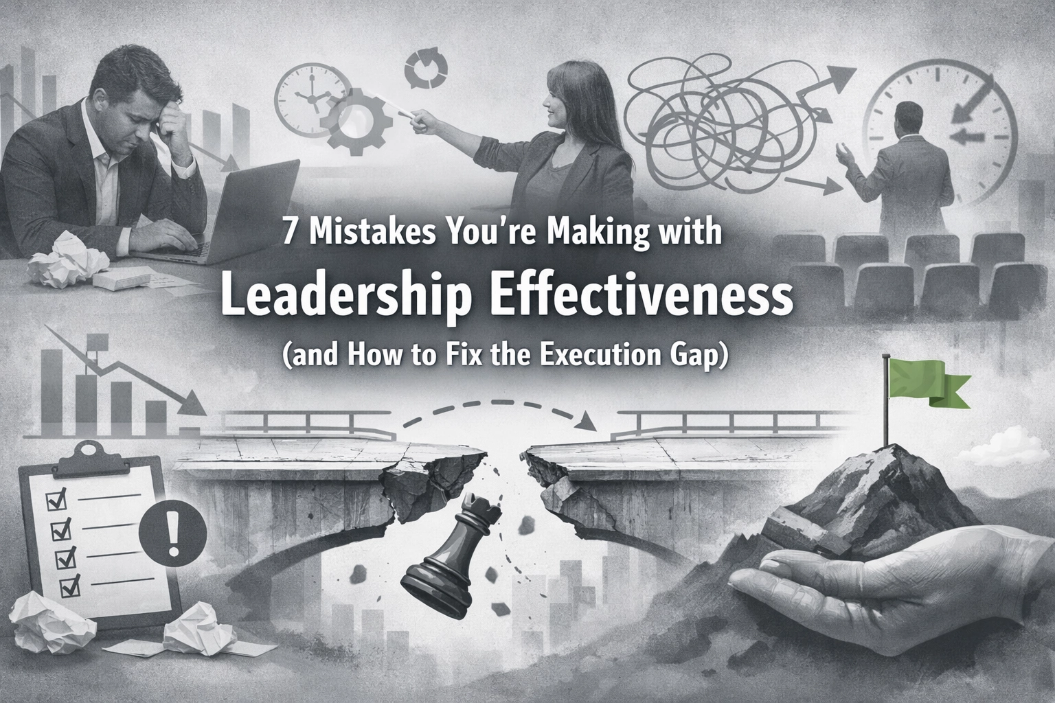 [HERO] 7 Mistakes You’re Making with Leadership Effectiveness (and How to Fix the Execution Gap)