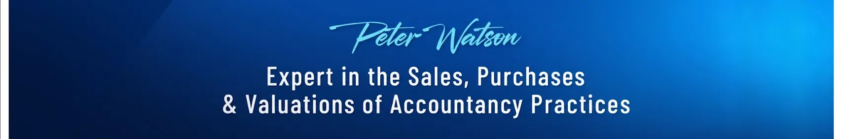 Peter Watson - Expert Accountancy Brokerage