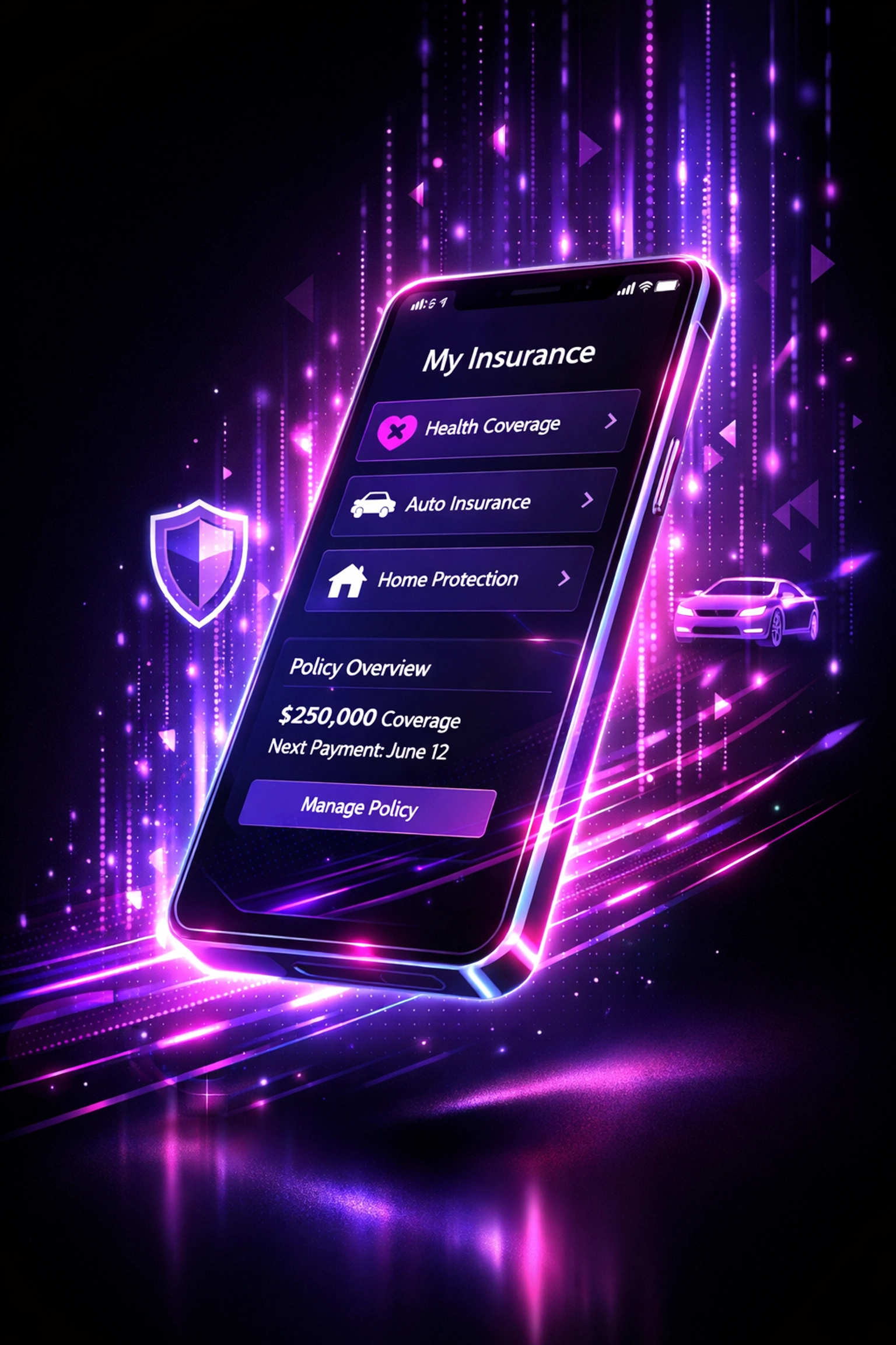 Mobile insurance technology app enabling agents to work from anywhere