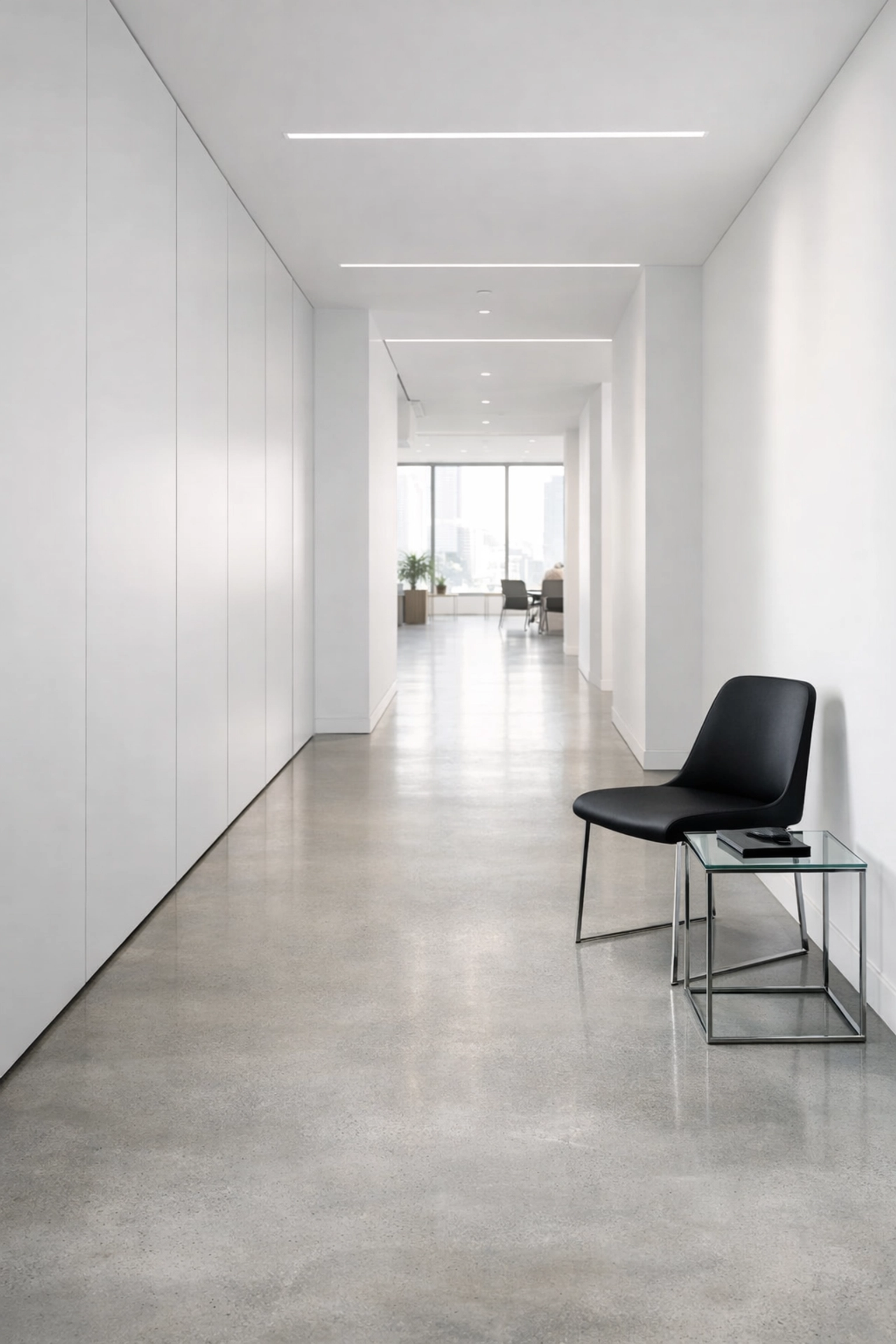 Modern professional office interior representing the infrastructure needed for tax service bureau scalability.