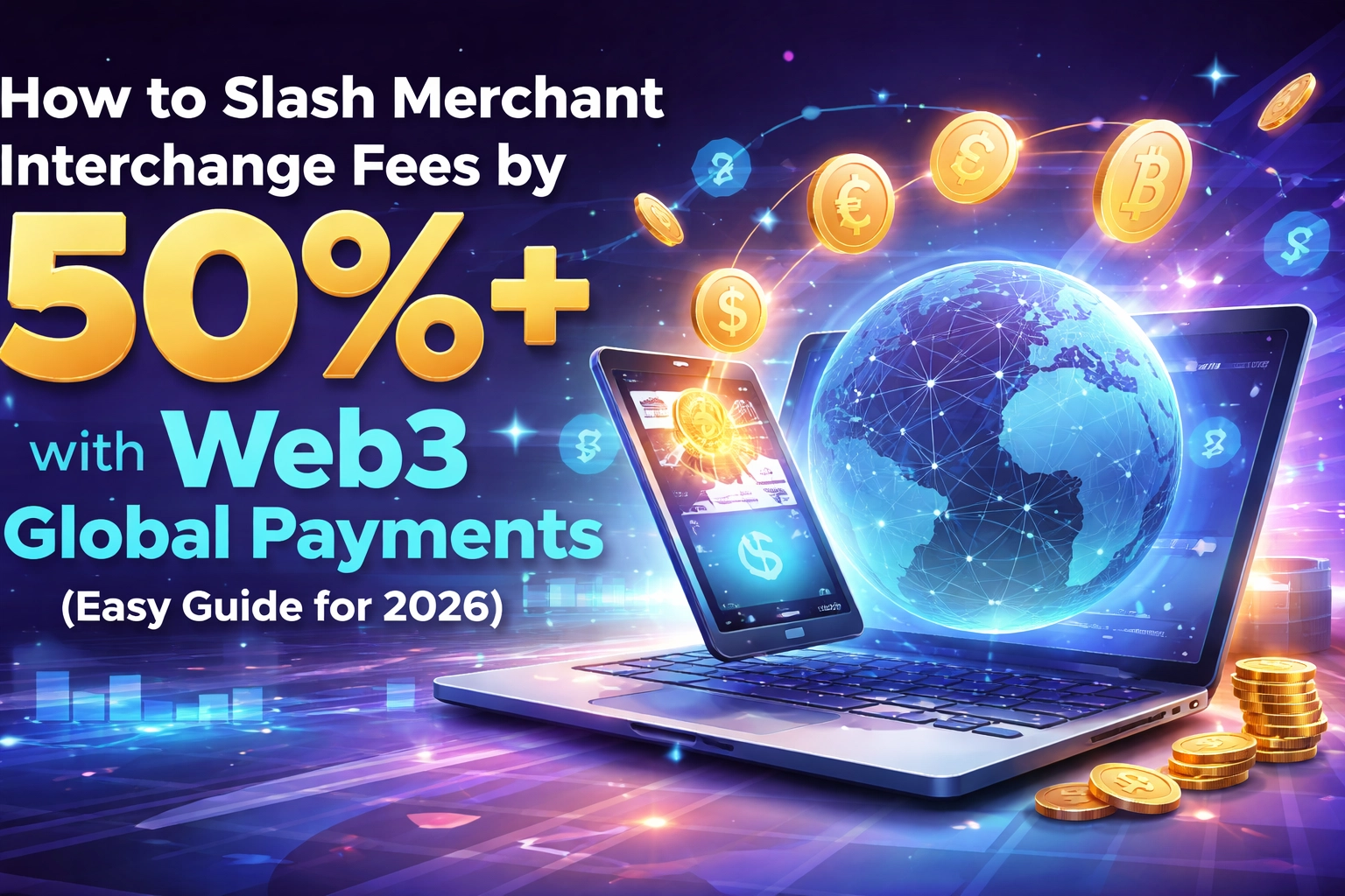 [HERO] How to Slash Merchant Interchange Fees by 50%+ with Web3 Global Payments (Easy Guide for 2026)