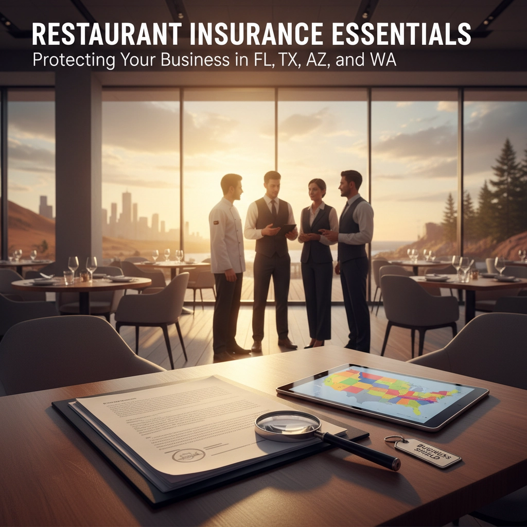 Restaurant Insurance Essentials: Protecting Your Business in FL, TX, AZ, ID, and WA
