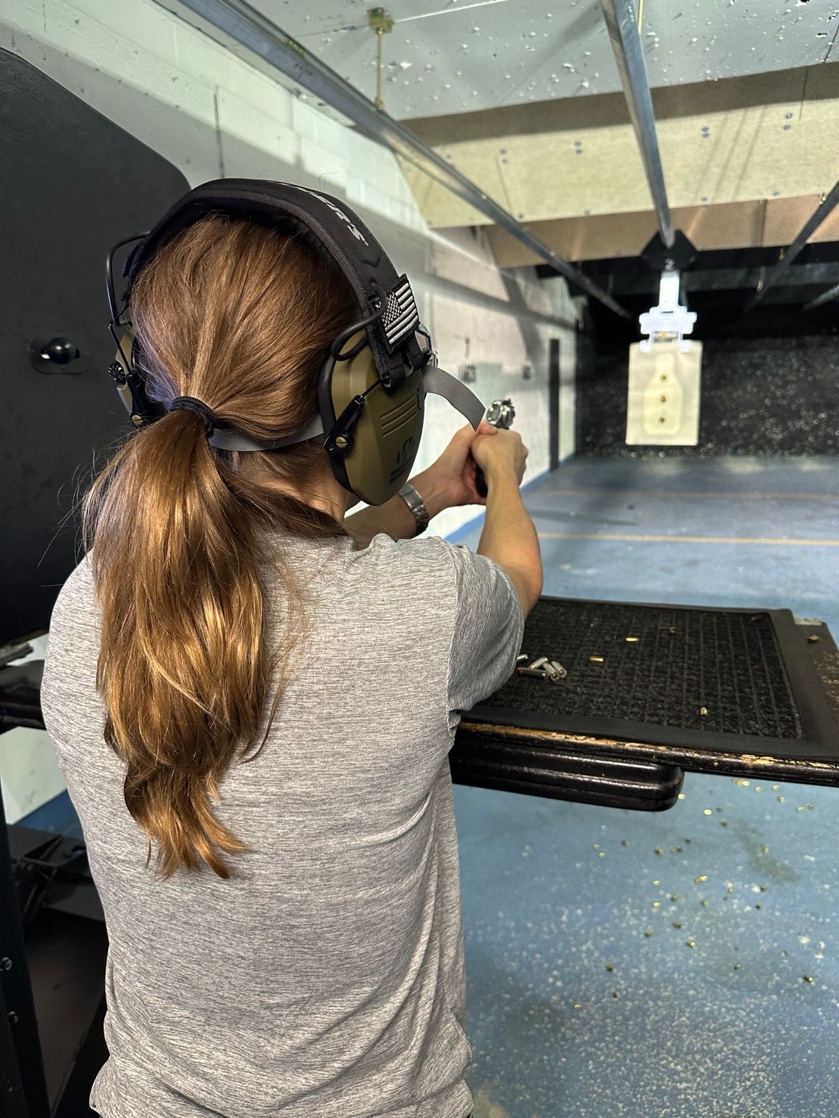 Student safe firearm handling indoor range