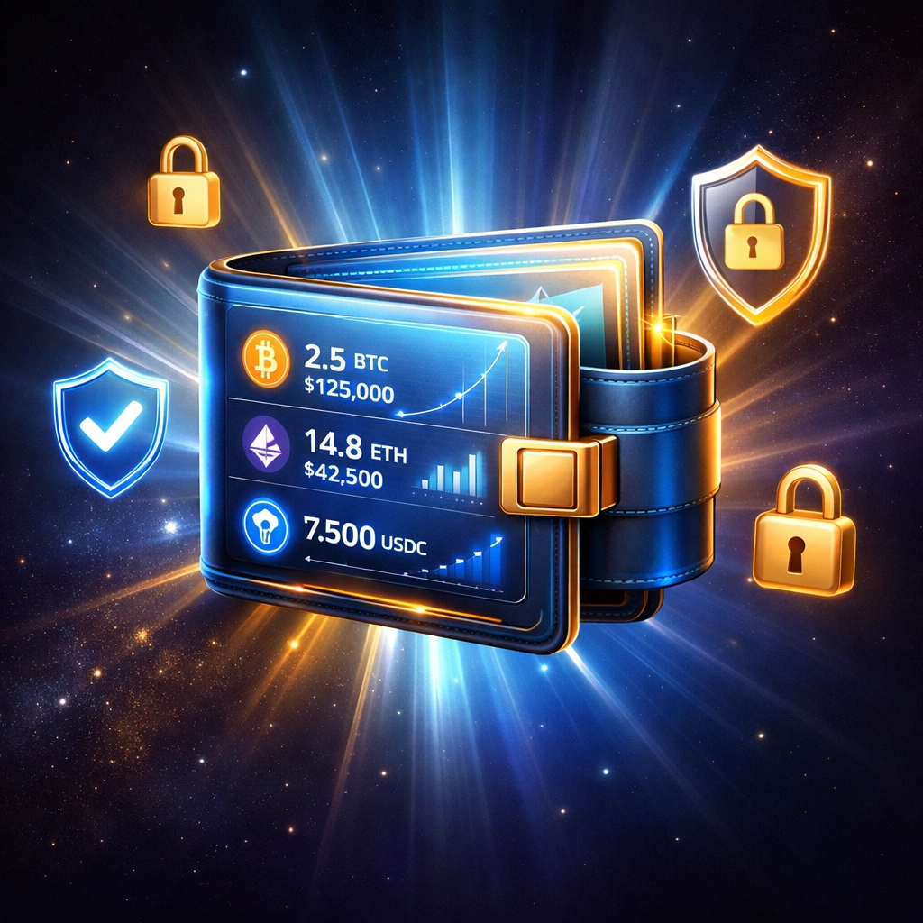 Self-custody Web3 wallet with security features for merchant payment control