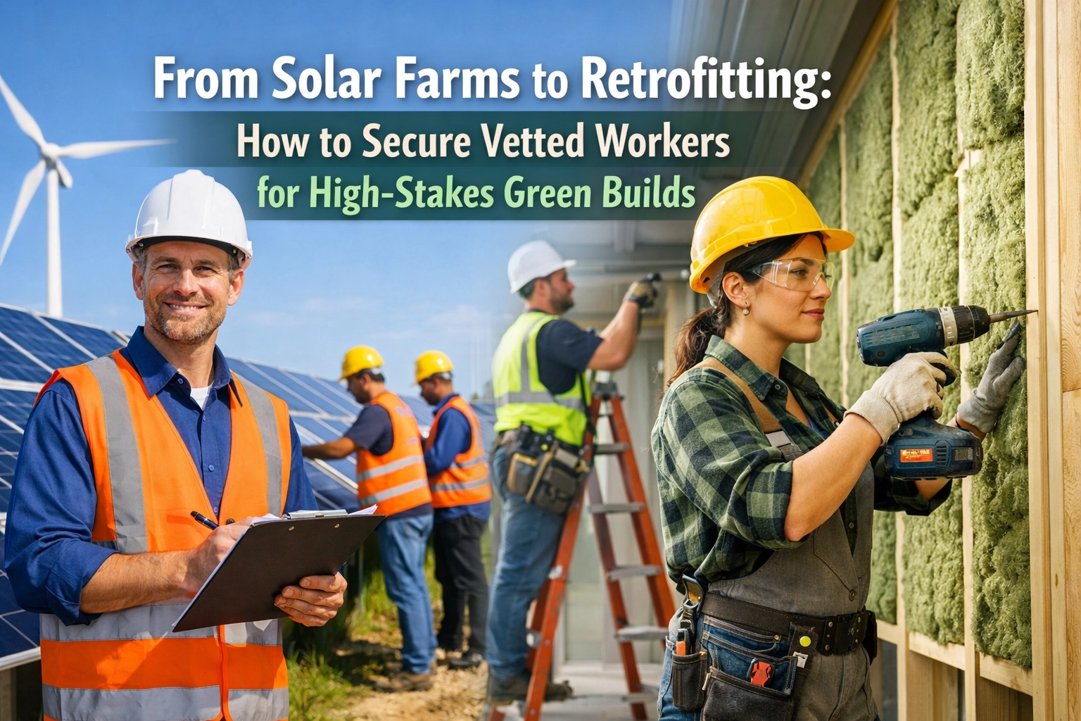 [HERO] From Solar Farms to Retrofitting: How to Secure Vetted Workers for High-Stakes Green Builds