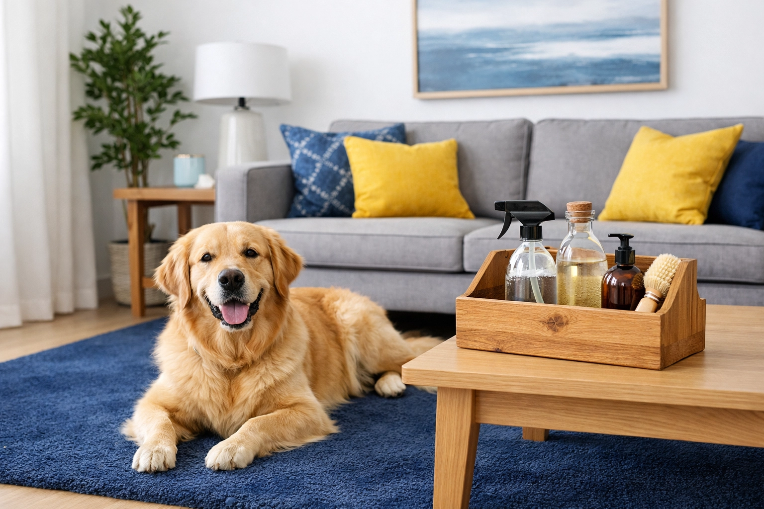 Modern Cambridge living room featuring eco-friendly house cleaning Cambridge MA results.