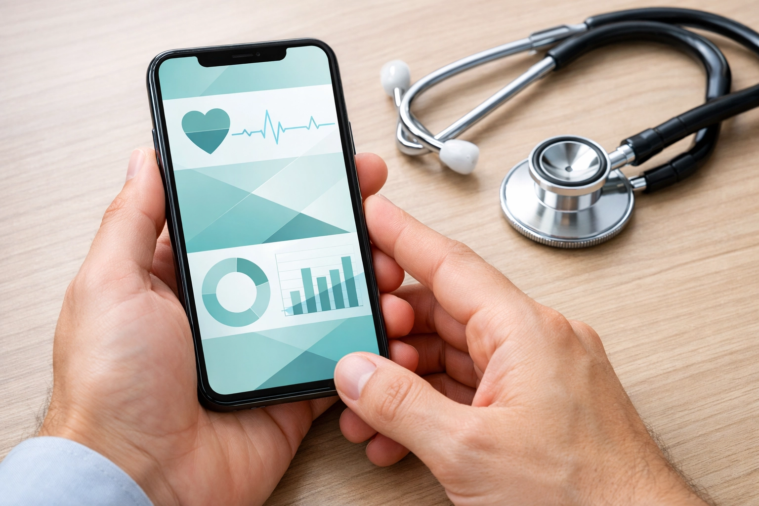 Using a telemedicine app to manage a personalized Wegovy replacement plan and track health progress.