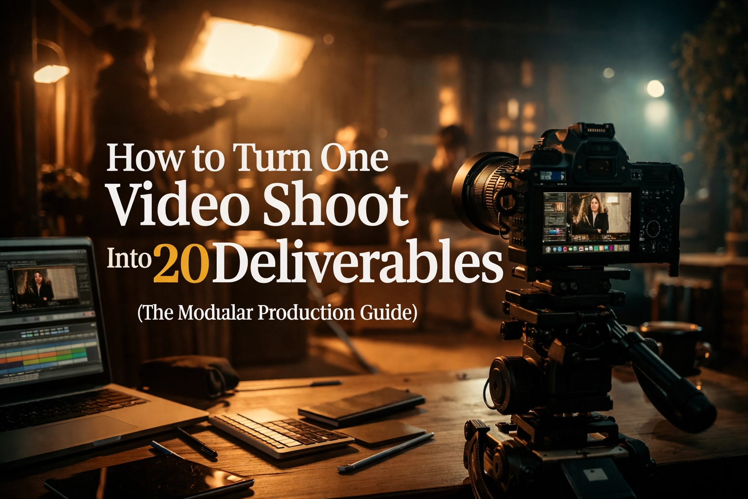 [HERO] How to Turn One Video Shoot Into 20 Deliverables (The Modular Production Guide)