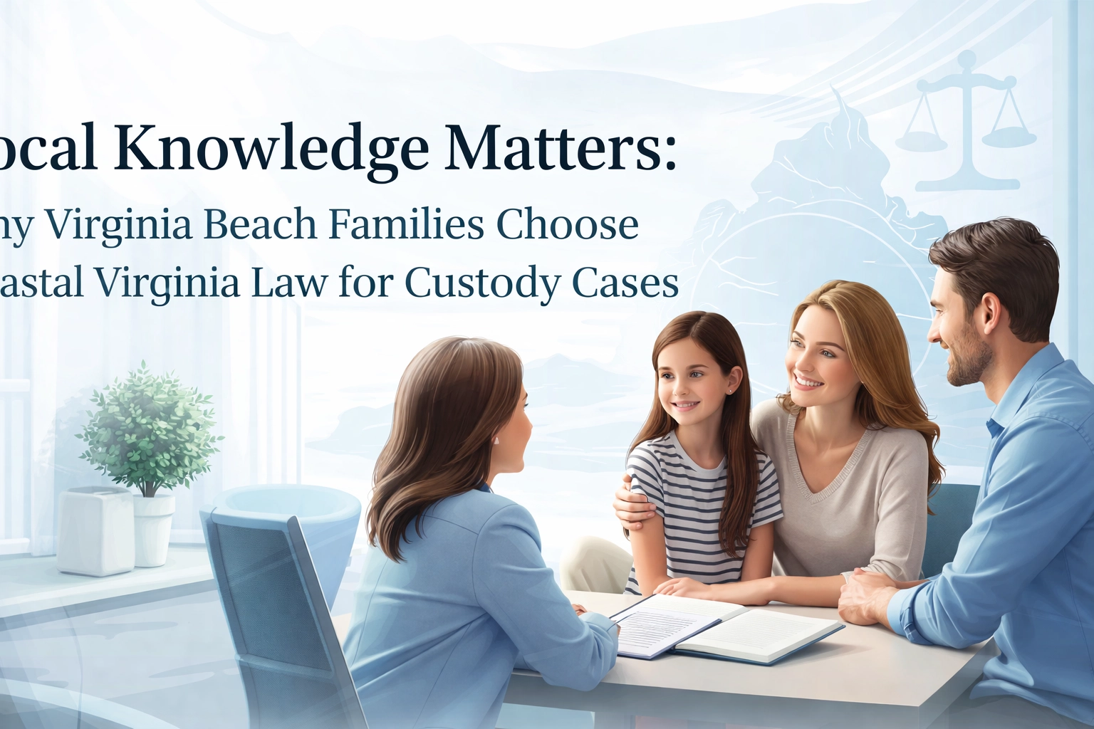 [HERO] Local Knowledge Matters: Why Virginia Beach Families Choose Coastal Virginia Law for Custody Cases